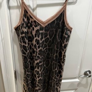Boutique sequin party dress.